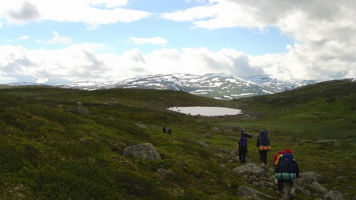 Troppen på sommerlejr i Norge